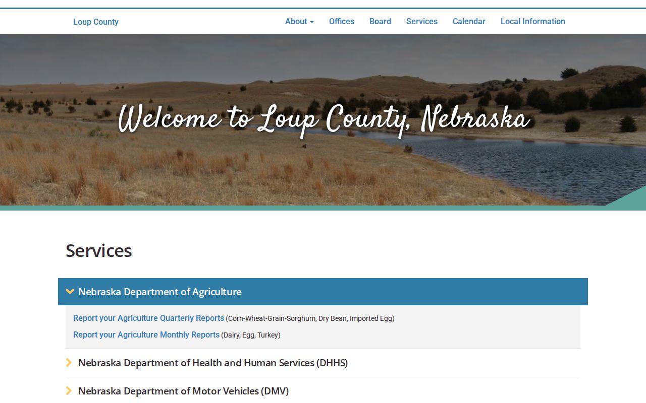 Loup County criminal court record services